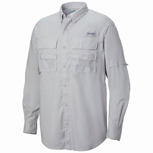 Columbia PFG Half Moon™ Långärmad Tröja Herr Grå (TWGBJ5863)